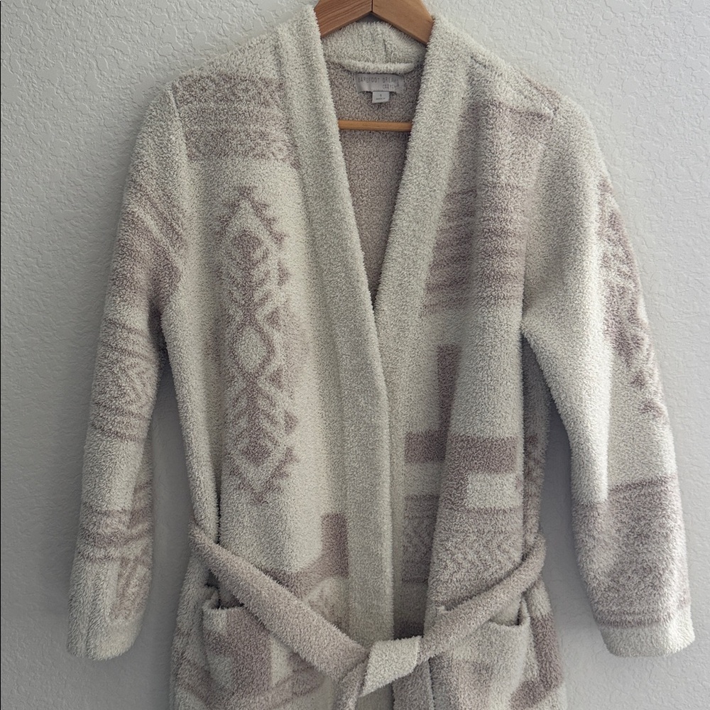 Barefoot Dreams CozyChic Belted Robe Size 1 - Picture 2 of 11